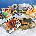 Importation et distribution de produits alimentaires surgelés.